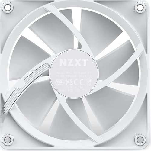 Nzxt F120 RGB 120mm White Cabinet Fan (Single Pack)